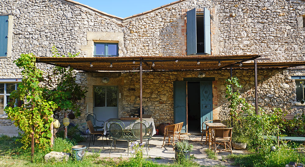 maison en pierres dans le Gard
