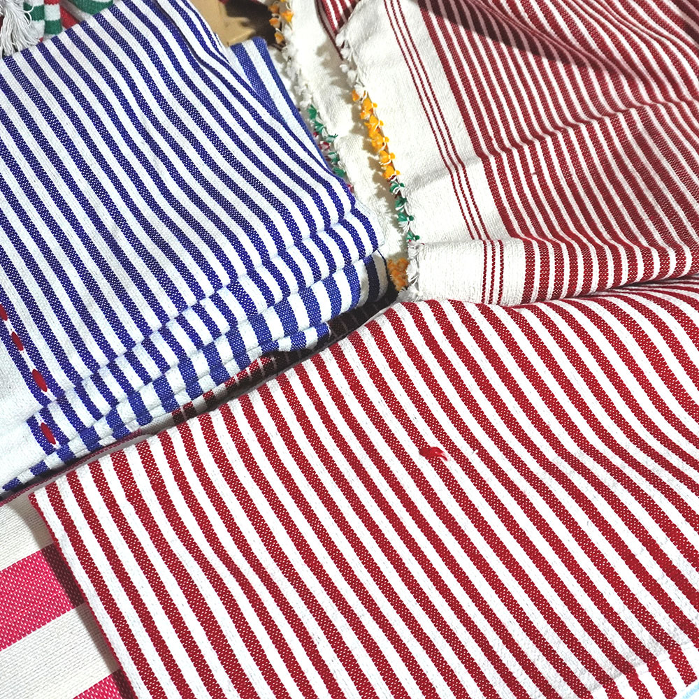 Tanger atelier de tissage du mendil tenue traditionnelle